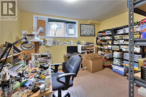 View of carpeted office space - 524 Krug Street, Kitchener, ON - Indoor