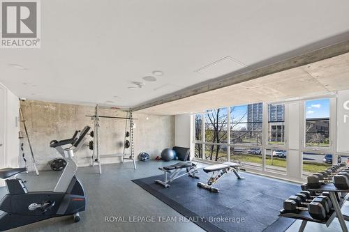 1408 - 201 Parkdale Avenue, Ottawa, ON - Indoor Photo Showing Gym Room