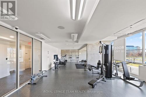 1408 - 201 Parkdale Avenue, Ottawa, ON - Indoor Photo Showing Gym Room