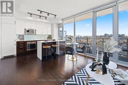 1408 - 201 Parkdale Avenue, Ottawa, ON - Indoor Photo Showing Kitchen With Upgraded Kitchen