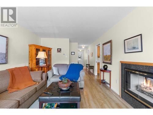 151 8 Avenue Sw Unit# 23, Salmon Arm, BC - Indoor Photo Showing Living Room With Fireplace