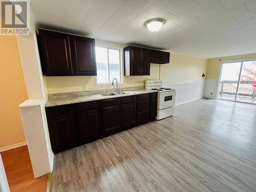 3 Bairds Hill, Botwood, NL - Indoor Photo Showing Kitchen With Double Sink