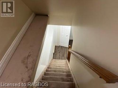 View of staircase - 745 4Th Avenue East Avenue, Owen Sound, ON 