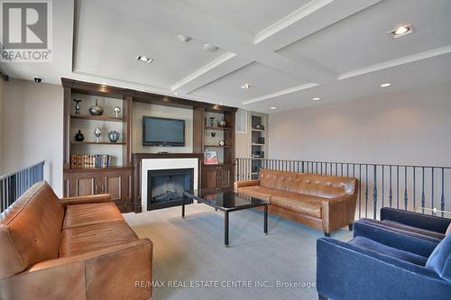 2604 - 388 Prince Of Wales Drive, Mississauga, ON - Indoor With Fireplace