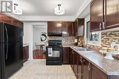 1306 Cornell Court, Pickering (Liverpool), ON - Indoor Photo Showing Kitchen With Double Sink