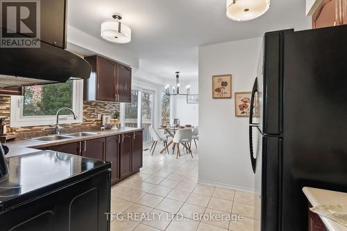 1306 Cornell Court, Pickering (Liverpool), ON - Indoor Photo Showing Kitchen With Double Sink