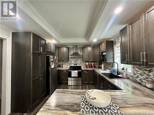 7 Duncan Street, Tide Head, NB - Indoor Photo Showing Kitchen With Upgraded Kitchen