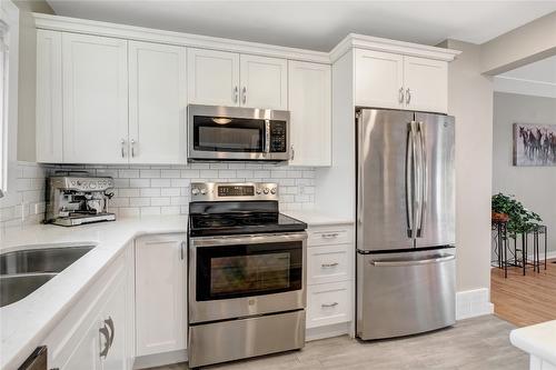 1160 Moosejaw Street, Penticton, BC - Indoor Photo Showing Kitchen With Stainless Steel Kitchen With Double Sink