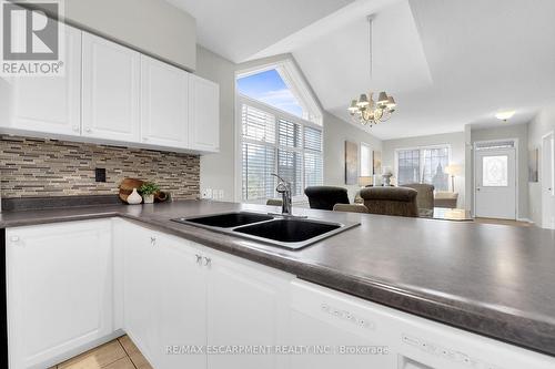 8 - 81 Valridge Drive, Hamilton, ON - Indoor Photo Showing Kitchen With Double Sink