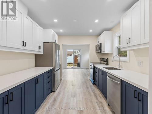 1 Exeter Avenue, Welland, ON - Indoor Photo Showing Kitchen With Stainless Steel Kitchen