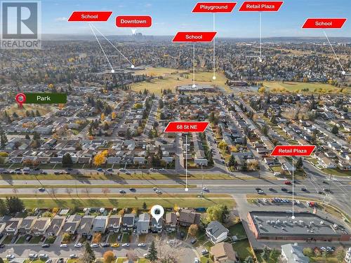 256 Abinger Crescent Ne, Calgary, AB - Outdoor With View