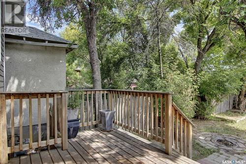 1837 Atkinson Street, Regina, SK - Outdoor With Deck Patio Veranda With Exterior