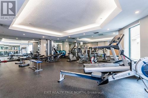 1502 - 140 Dunlop Street E, Barrie, ON - Indoor Photo Showing Gym Room