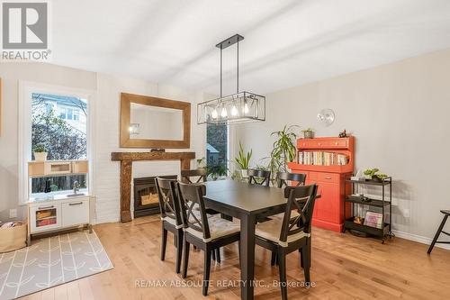 6042 Longleaf Drive, Ottawa, ON - Indoor Photo Showing Dining Room With Fireplace