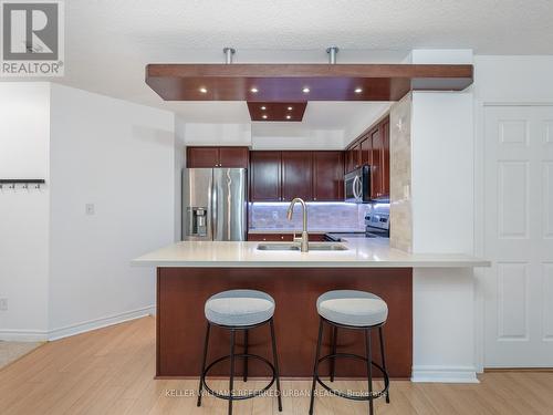 3001 - 18 Spring Garden Avenue, Toronto, ON - Indoor Photo Showing Kitchen With Double Sink