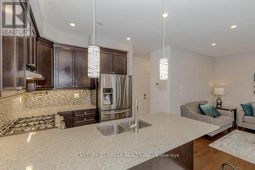 450 Hinton Terrace, Milton, ON - Indoor Photo Showing Kitchen With Stainless Steel Kitchen With Double Sink With Upgraded Kitchen