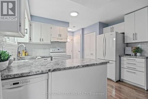 1289 Jalna Boulevard, London, ON - Indoor Photo Showing Kitchen With Double Sink