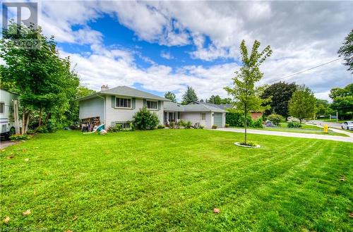 View of front of home featuring a front lawn - 8 Gerrard Avenue, Cambridge, ON - Outdoor