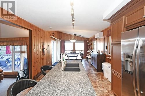 326 Indian Point Road, Kawartha Lakes, ON - Indoor Photo Showing Kitchen With Double Sink