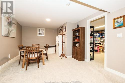 6096 Laurentide Street, Windsor, ON - Indoor Photo Showing Dining Room