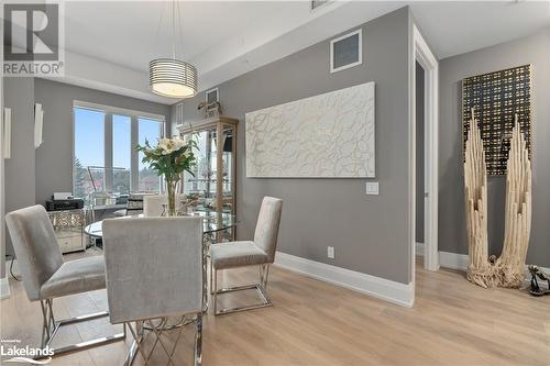 1 Hume Street Unit# 318, Collingwood, ON - Indoor Photo Showing Dining Room