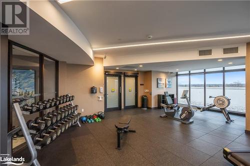 1 Hume Street Unit# 318, Collingwood, ON - Indoor Photo Showing Gym Room