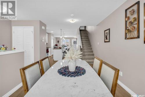 11 4801 Trinity Lane, Regina, SK - Indoor Photo Showing Dining Room