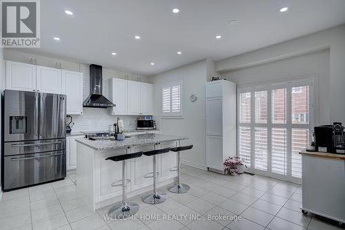 556 Bessborough Drive, Milton, ON - Indoor Photo Showing Kitchen With Stainless Steel Kitchen