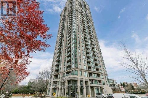 801 - 3504 Hurontario Street E, Mississauga, ON - Outdoor With Balcony With Facade