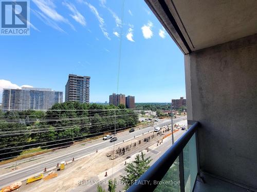 801 - 3504 Hurontario Street E, Mississauga, ON - Outdoor With Balcony With View