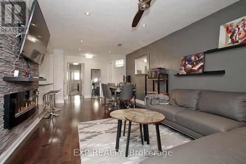 47 Chapman Avenue, Toronto, ON - Indoor Photo Showing Living Room With Fireplace