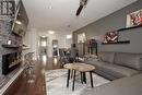 47 Chapman Avenue, Toronto, ON  - Indoor Photo Showing Living Room With Fireplace 