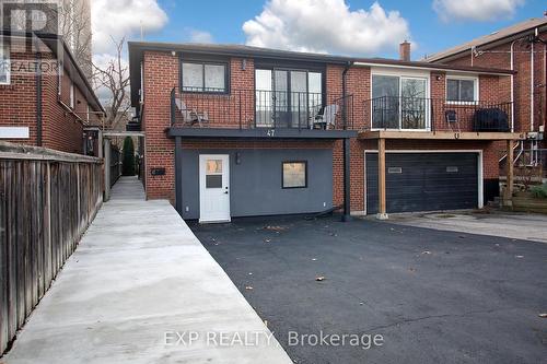 47 Chapman Avenue, Toronto, ON - Outdoor With Balcony