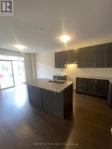 3179 Blazing Star Avenue, Pickering, ON - Indoor Photo Showing Kitchen With Double Sink