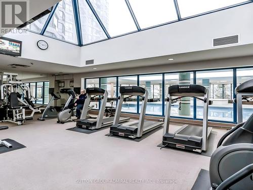 1604 - 1 Clark Avenue W, Vaughan, ON - Indoor Photo Showing Gym Room