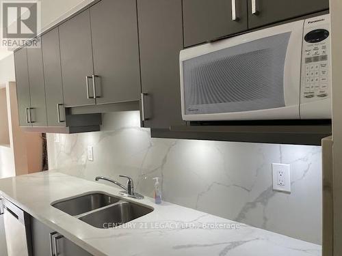 27 - 10 Cherrytree Drive, Brampton, ON - Indoor Photo Showing Kitchen With Double Sink