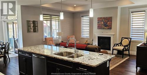 1501 Cypress, Windsor, ON - Indoor Photo Showing Kitchen With Double Sink With Upgraded Kitchen