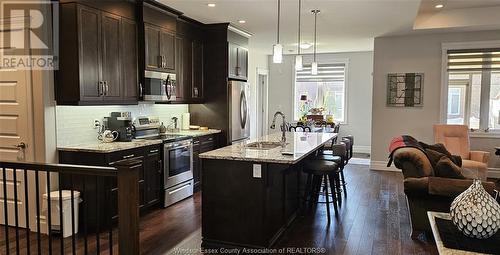 1501 Cypress, Windsor, ON - Indoor Photo Showing Kitchen With Upgraded Kitchen