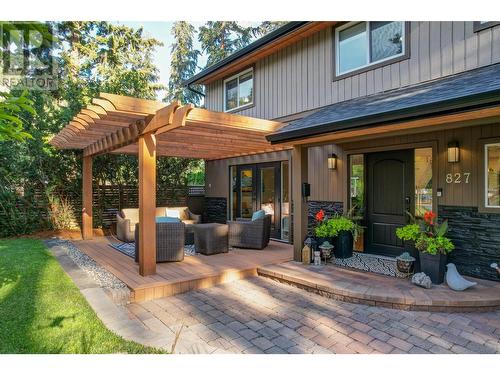 827 Coronado Court, Kelowna, BC - Outdoor With Deck Patio Veranda