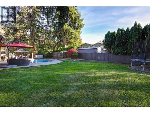 827 Coronado Court, Kelowna, BC - Outdoor With In Ground Pool With Backyard