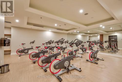 1105 - 99 Foxbar Road, Toronto, ON - Indoor Photo Showing Gym Room