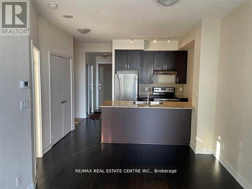 1205 - 4065 Brickstone Mews, Mississauga, ON - Indoor Photo Showing Kitchen