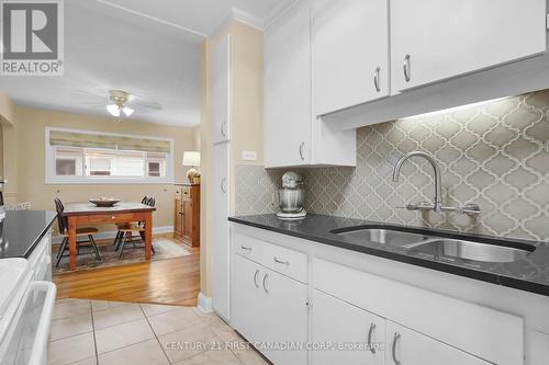 130 Bond Street, London, ON - Indoor Photo Showing Kitchen With Double Sink