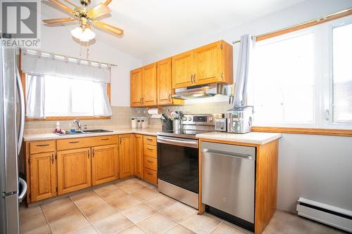 12 Tuckett St, Sault Ste. Marie, ON - Indoor Photo Showing Kitchen With Double Sink