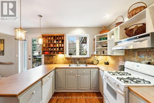 28 Queen Mary Street, Ottawa, ON - Indoor Photo Showing Kitchen With Double Sink