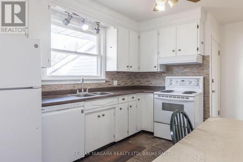 Main - 14 Sullivan Drive, St. Catharines (443 - Lakeport), ON - Indoor Photo Showing Kitchen With Double Sink