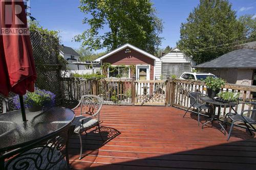 58 Wemyss St, Sault Ste. Marie, ON - Outdoor With Deck Patio Veranda With Exterior