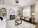 91 Pondmede Crescent, Whitchurch-Stouffville, ON  - Indoor Photo Showing Living Room With Fireplace 