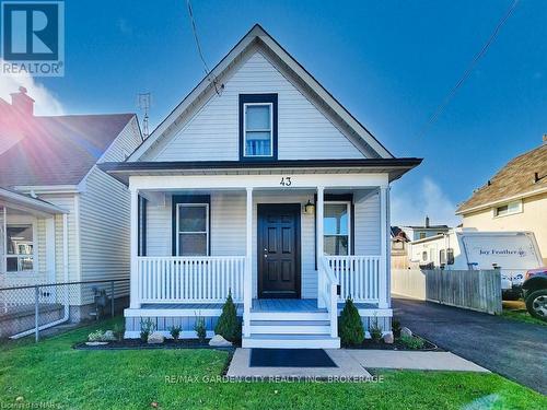 43 St George Street, St. Catharines, ON - Outdoor With Deck Patio Veranda With Facade