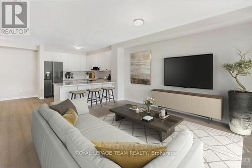 704 Lillian Freiman Pvt, Ottawa, ON - Indoor Photo Showing Living Room